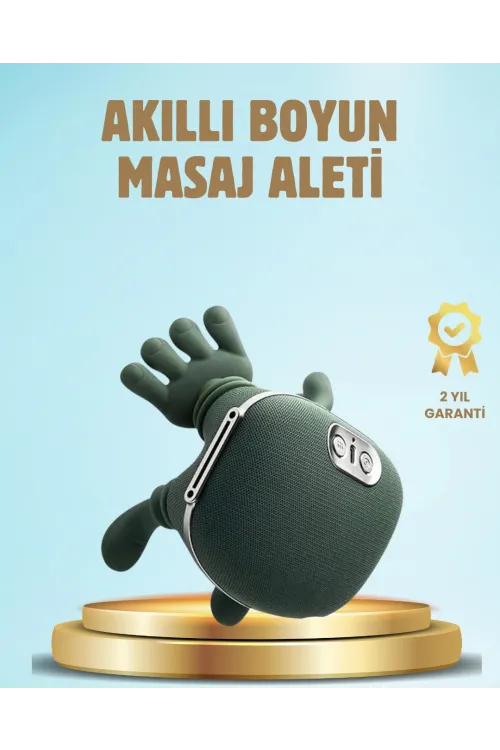 Isıtmalı Boyun Ve Omuz Masaj Aleti Kablosuz Rahatlatıcı