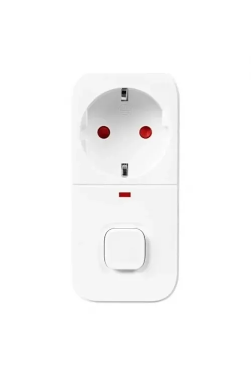 Isıya Duyarlı Devre Ve Akım Korumalı Duvar Tekli Anahtarlı Priz Fiş 16a/250v 750