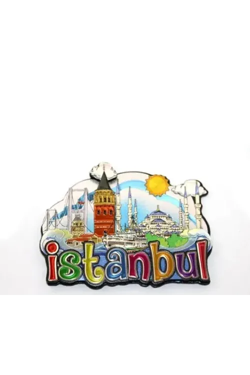 İstanbul Temalı Buzdolapı Süsü Magnet