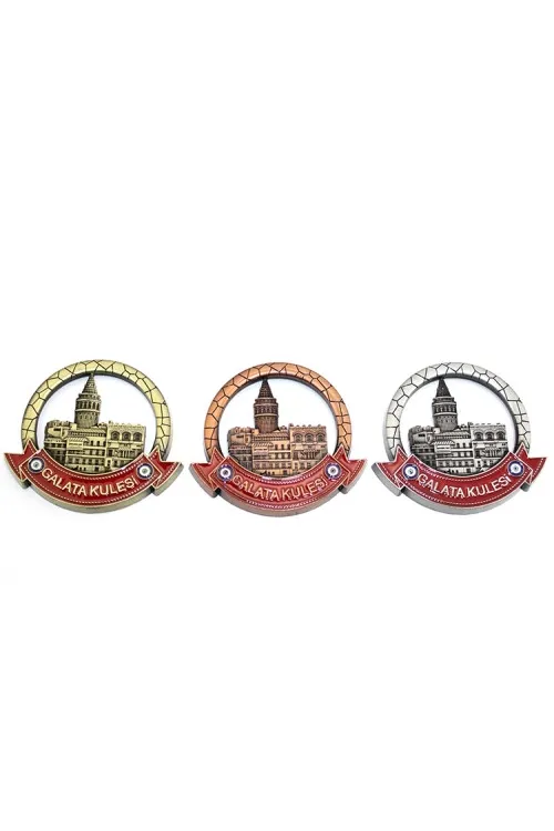 İstanbul Temalı Metal Magnet