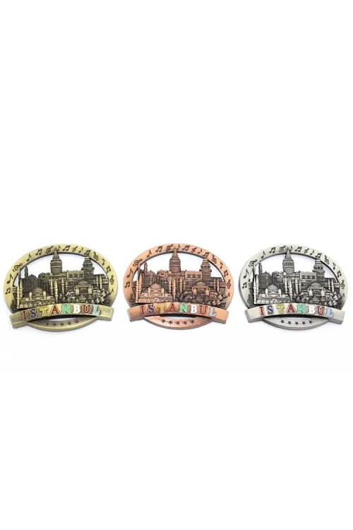 İstanbul Temalı Metal Magnet IEG3329