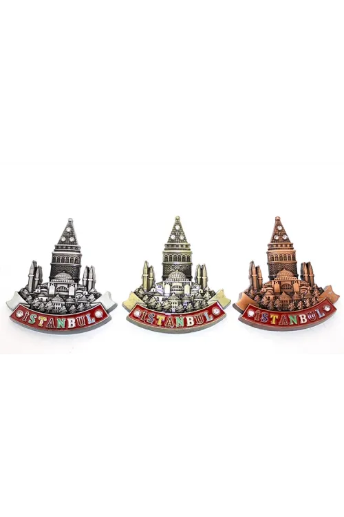 İstanbul Temalı Metal Magnet IEG3332