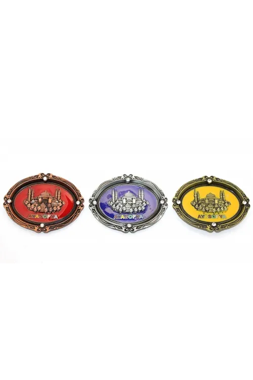 İstanbul Temalı Metal Magnet IEG3335