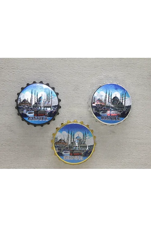 İstanbul Temalı Metal Magnet IEG4339