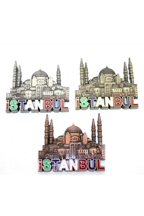 İstanbul Temalı Metal Magnet (1 Adet) Seçenek 6