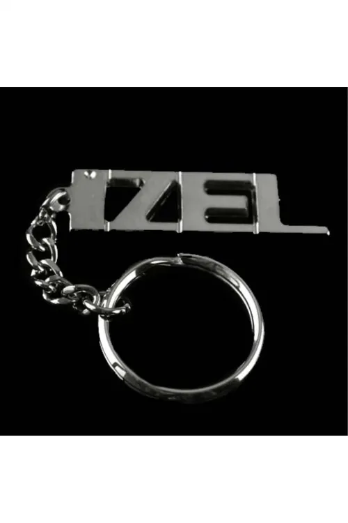 İzel İsimli Anahtarlık