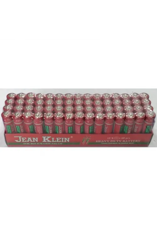 Jean Kleın İnce Kalem Pil Aaa (60 Adet)