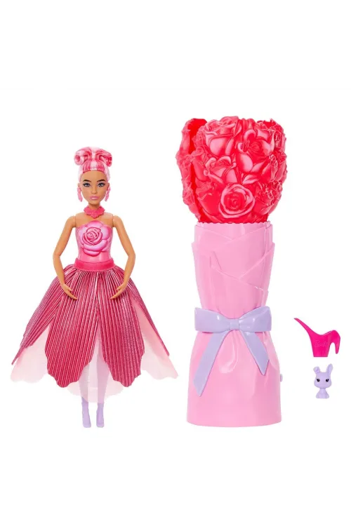 JMF59 Barbie Petal Pop - Kırmızı Gül