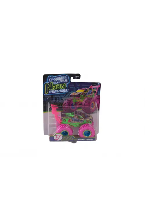 JMV39 Hot Wheels Monster Trucks Neon Smashers Araç Serisi
