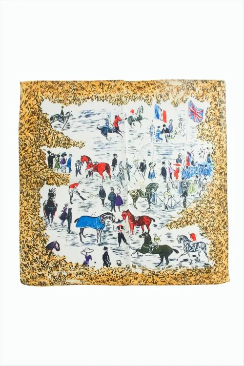Jokey Desenli Zr Şifon Fular 50*50 cm