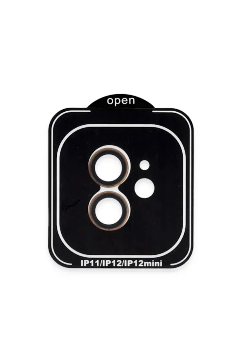 Joko Apple İphone 11 Pvd Metal Kamera Lens - Turuncu