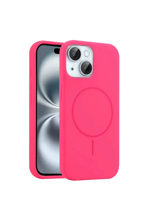 Joko Apple İphone 14 Kılıf Jully Magsafe Kapak - Pembe
