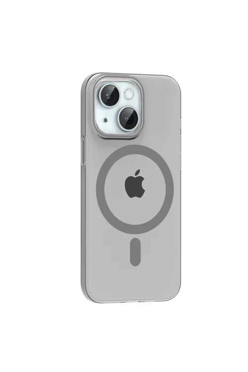 Joko Apple İphone 14 Pc Blank Magsafe Kapak - Natural Grey