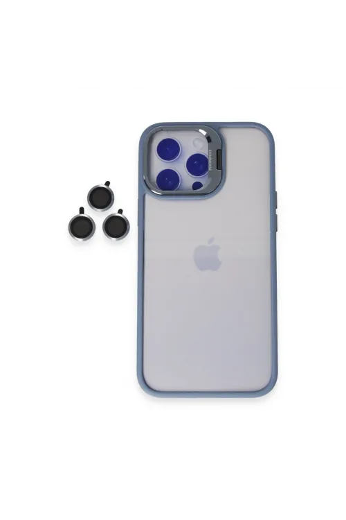 Joko Apple İphone 14 Pro Kılıf Roblox Lens Standlı Kapak - Sierra Blue