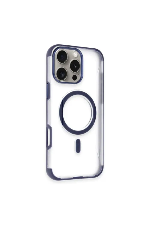 Joko Apple İphone 14 Pro Max Hilton Magsafe Kapak - Lacivert