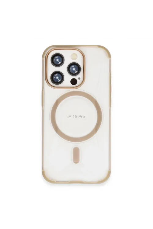Joko Apple İphone 15 Pro Hilton Magsafe Kapak - Gold