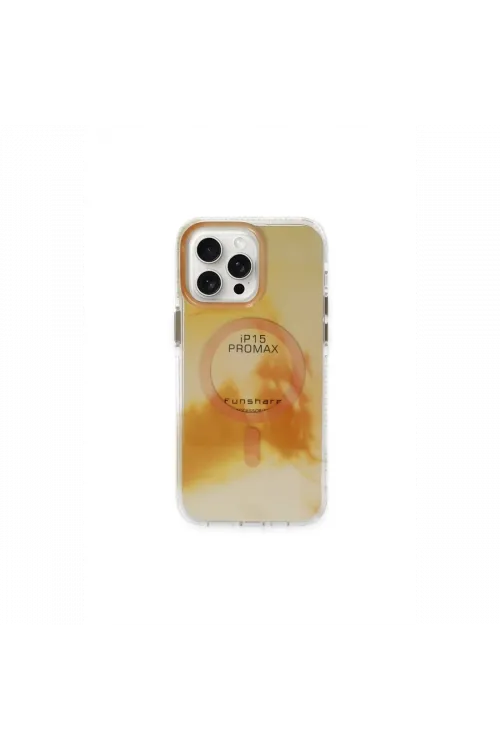 Joko Apple iPhone 15 Pro Max Phantom Magsafe Kapak - Gold