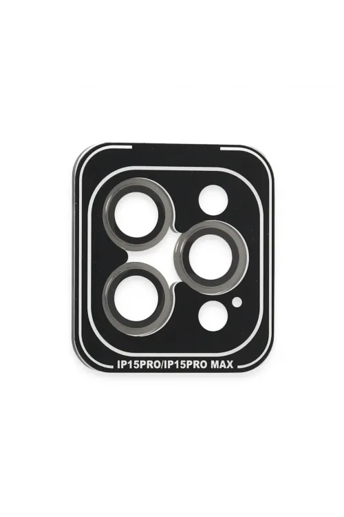 Joko Apple İphone 15 Pro Max Pvd Metal Kamera Lens - Gri