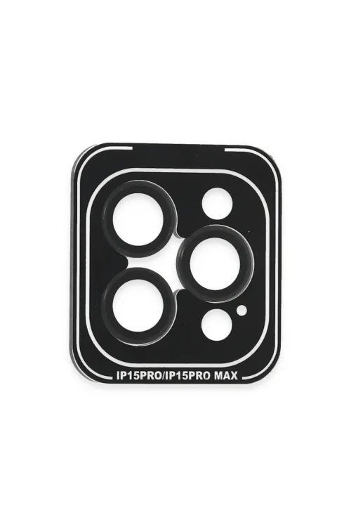 Joko Apple İphone 15 Pro Max Pvd Metal Kamera Lens - Siyah