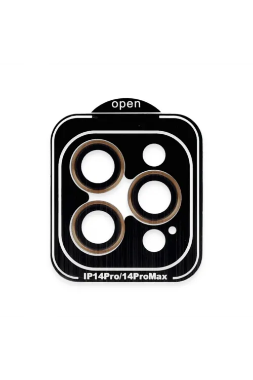 Joko Apple İphone 15 Pro Max Pvd Metal Kamera Lens - Turuncu