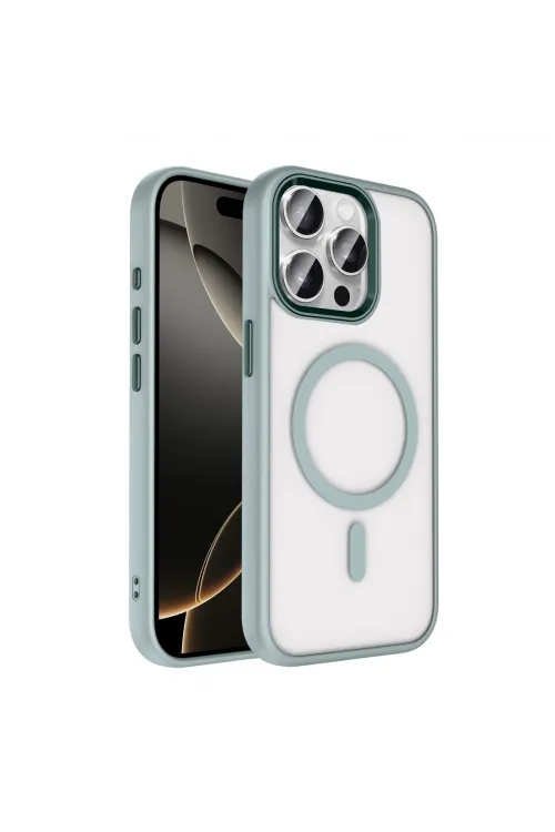 Joko Apple İphone 15 Pro Max Terea Magsafe Kapak - Gri