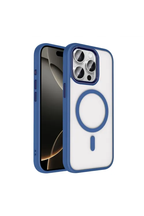 Joko Apple İphone 15 Pro Max Terea Magsafe Kapak - Lacivert