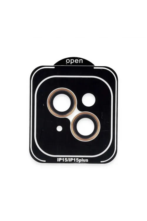 Joko Apple İphone 15 Pvd Metal Kamera Lens - Turuncu