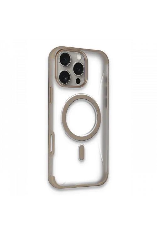 Joko Apple iPhone 16 Pro Max Hilton Magsafe Kapak - Gold