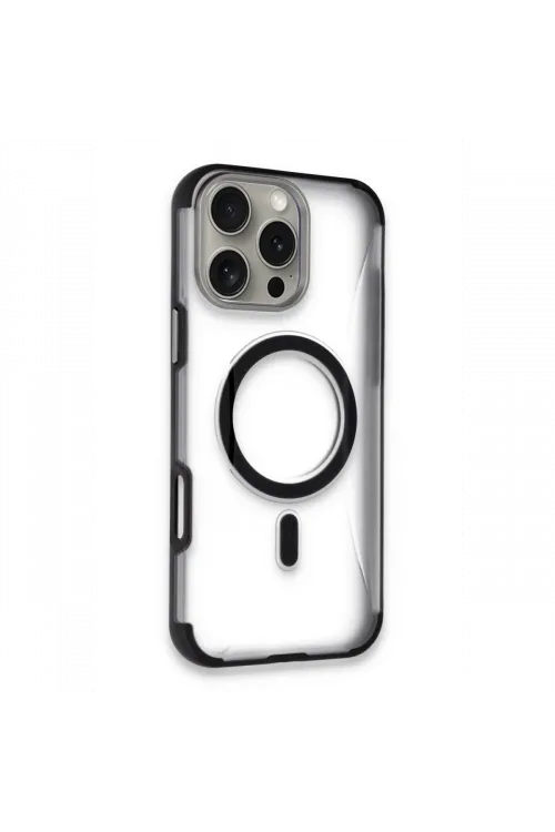 Joko Apple iPhone 16 Pro Max Hilton Magsafe Kapak - Siyah
