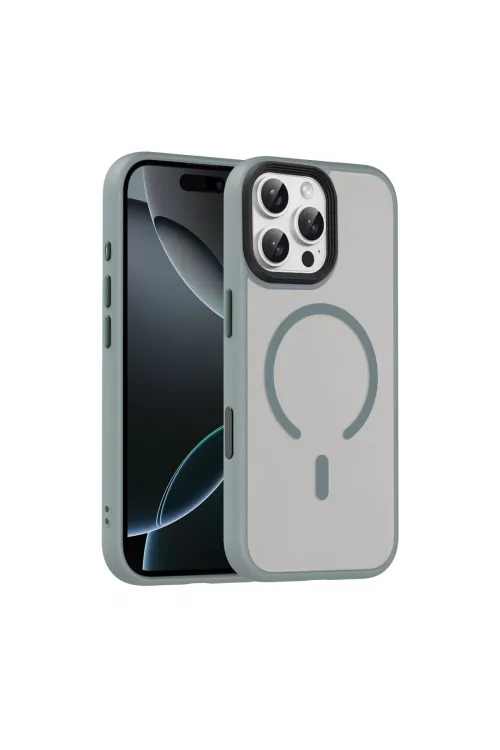 Joko Apple İphone 16 Pro Max Megane Magsafe Kapak - Titan Gri