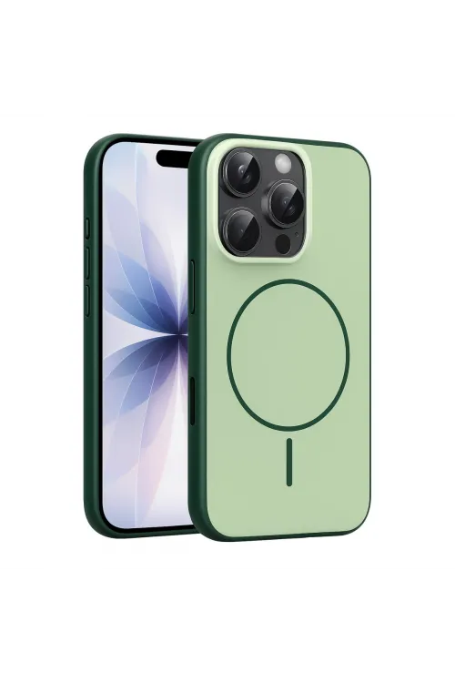 Joko Apple İphone 16 Pro Max Neva Magsafe Kapak - Koyu Yeşil