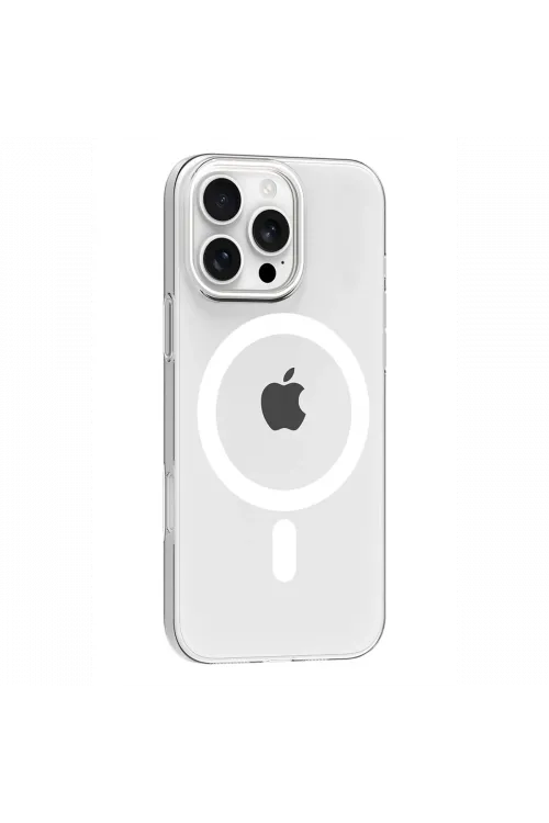 Joko Apple iPhone 16 Pro Max PC Blank Magsafe Kapak - Şeffaf
