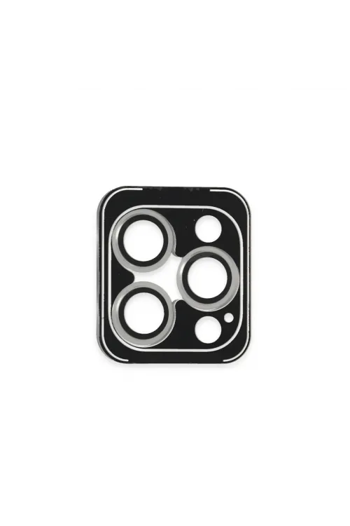 Joko Apple İphone 16 Pro Max Pvd Metal Kamera Lens - Gümüş