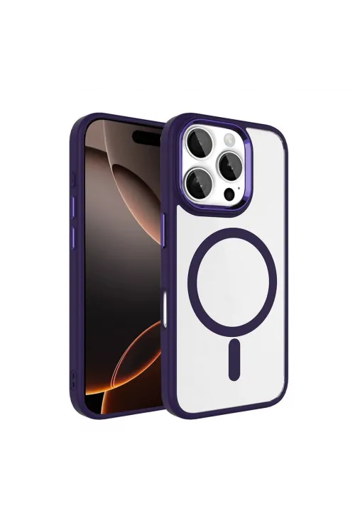 Joko Apple İphone 16 Pro Max Terea Magsafe Kapak - Derin Mor