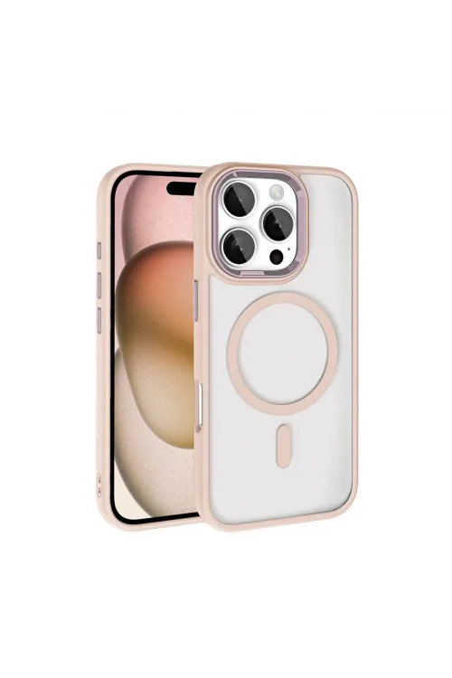 Joko Apple İphone 16 Pro Max Terea Magsafe Kapak - Pembe