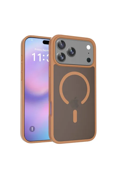 Joko Apple İphone 17 Pro Jota Magsafe Kapak - Çöl Titanyum