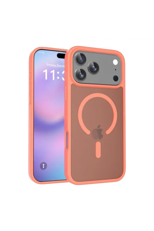 Joko Apple İphone 17 Pro Jota Magsafe Kapak - Turuncu