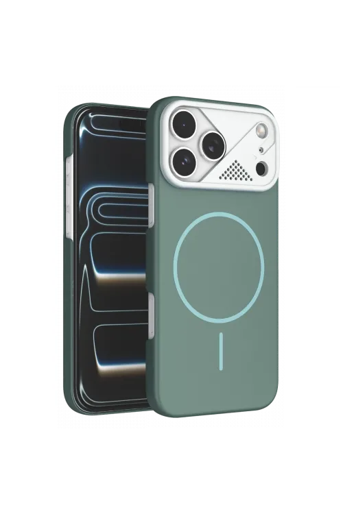 Joko Apple İphone 17 Pro Max Export Magsafe Kapak - Turkuaz