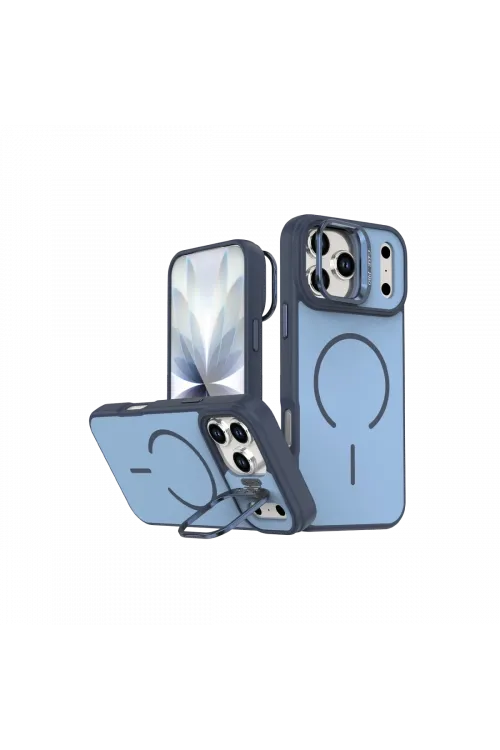Joko Apple iPhone 17 Pro Max Flexa Magsafe Kapak - Mavi