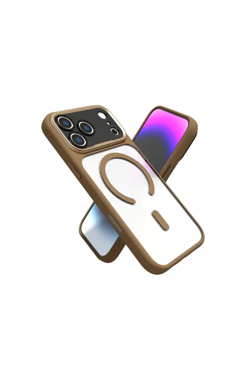 Joko Apple İphone 17 Pro Max Hazar Magsafe Kapak - Gold