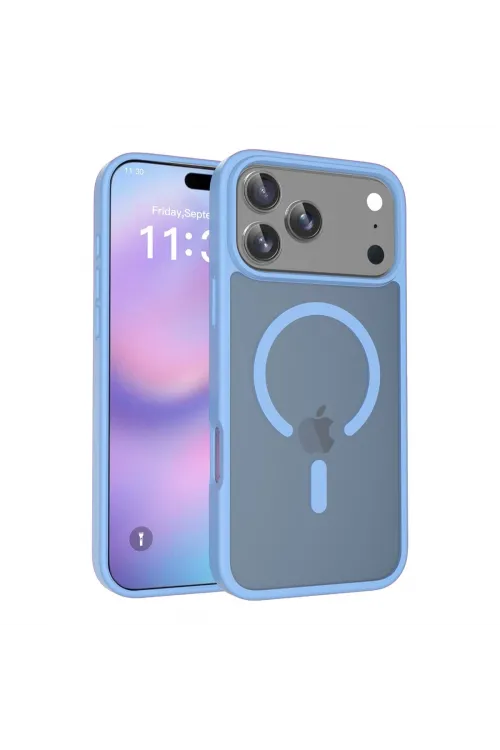 Joko Apple İphone 17 Pro Max Jota Magsafe Kapak - Açık Mavi