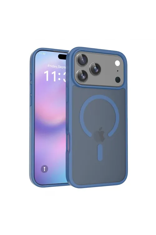 Joko Apple İphone 17 Pro Max Jota Magsafe Kapak - Lacivert