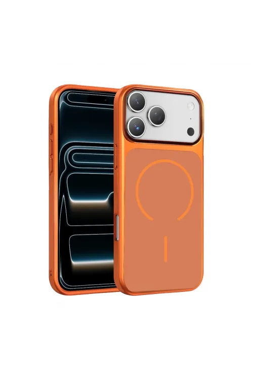 Joko Apple İphone 17 Pro Rush Magsafe Kapak - Turuncu