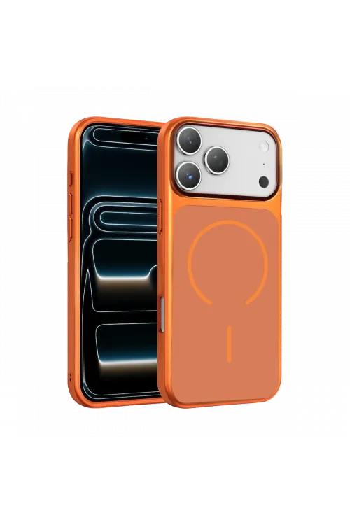 Joko Apple iPhone 17 Pro Rush Magsafe Kapak - Turuncu