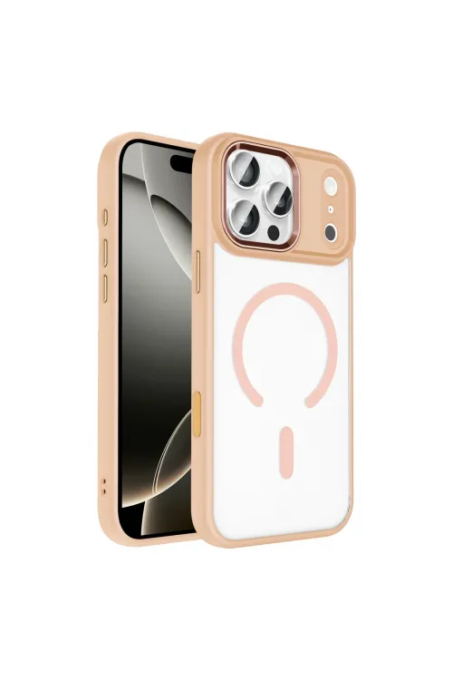 Joko Apple İphone 17 Pro Terea Magsafe Kapak - Pembe