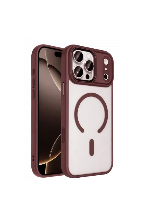 Joko Apple İphone 18 Pro Terea Magsafe Kapak - Bordo