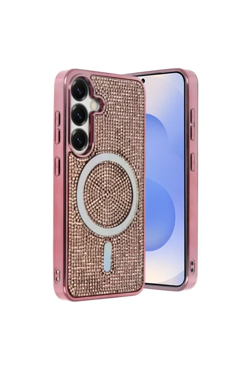 Joko Samsung Galaxy S24 Helen Magsafe Kapak - Pembe