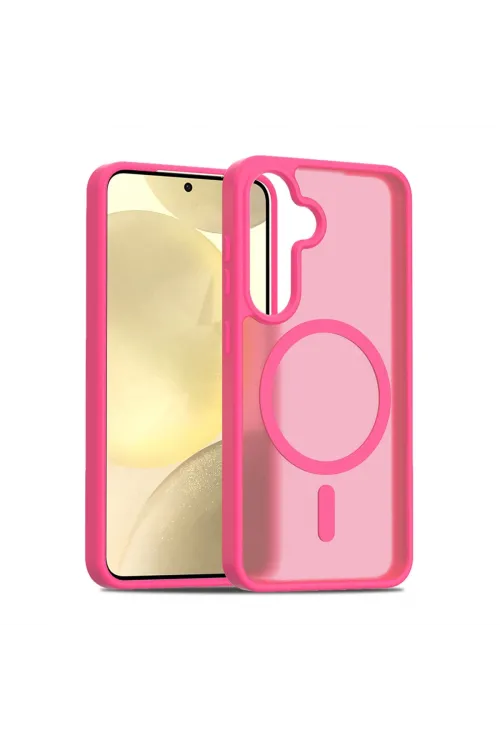 Joko Samsung Galaxy S25 Plus Jota Magsafe Kapak - Rose