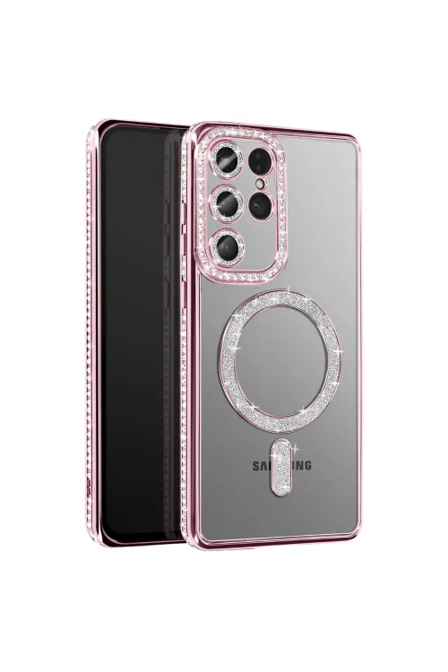 Joko Samsung Galaxy S26 Ultra Joke Simli Magneticsafe Kılıf - Pembe