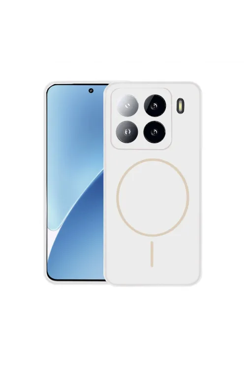 Joko Xiaomi Mi 15 Pro Kılıf Jully Magsafe Kapak - Beyaz